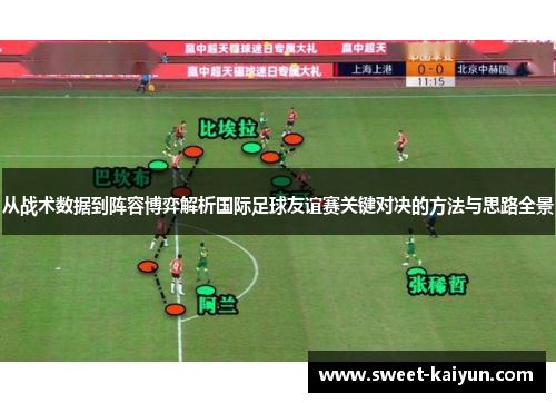 从战术数据到阵容博弈解析国际足球友谊赛关键对决的方法与思路全景